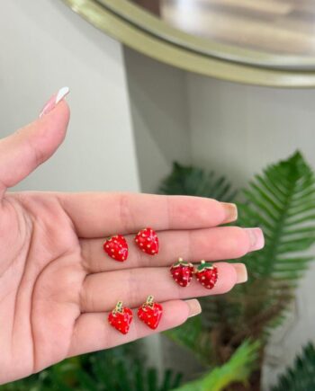Aretes Fresas